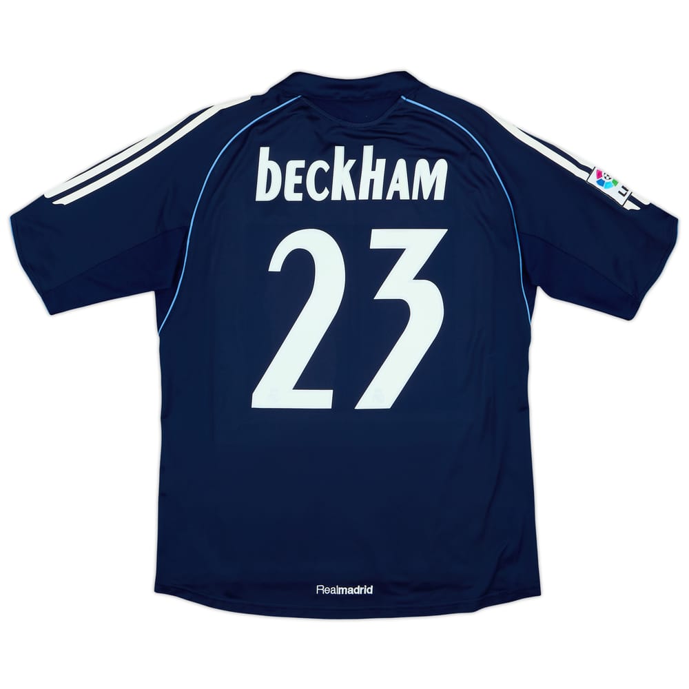 2005-06 Real Madrid Away Shirt Beckham #23 - 10/10 - (M)
