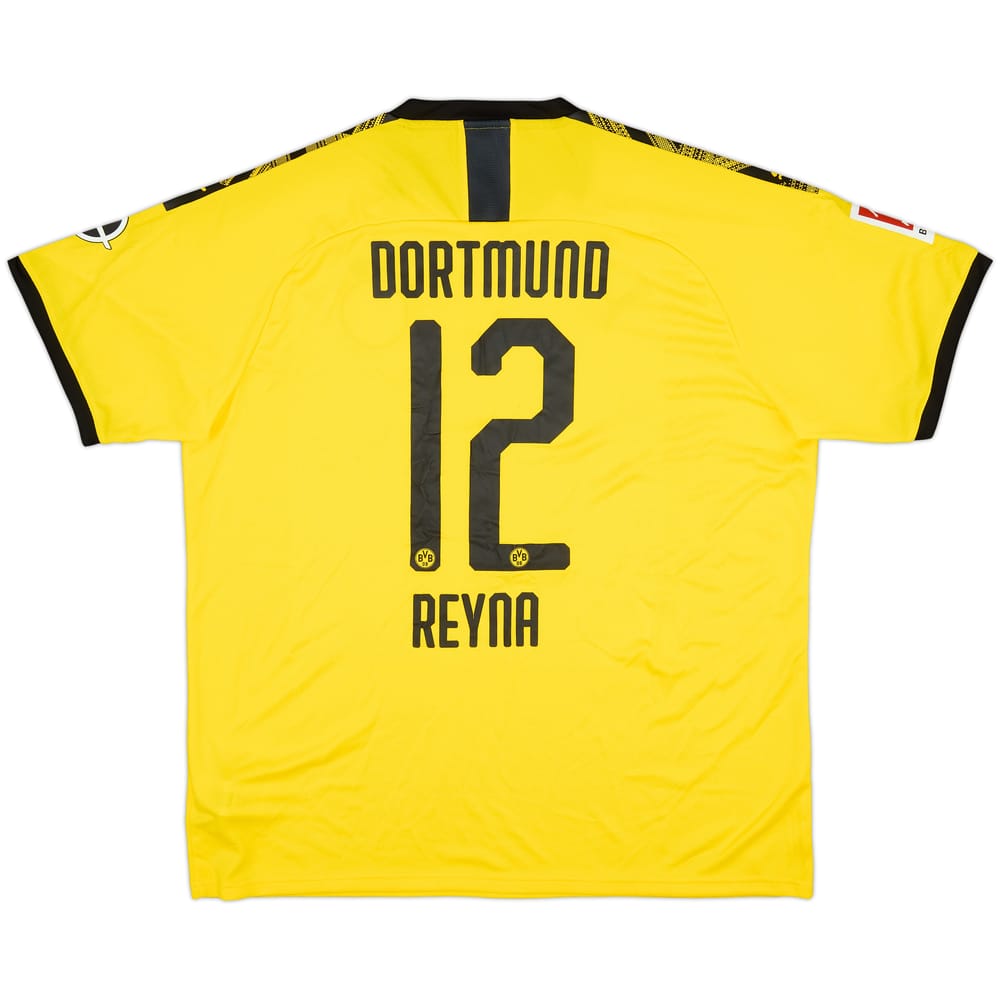 2019-20 Borussia Dortmund Home Shirt Reyna #12 - 10/10 - (XXL)