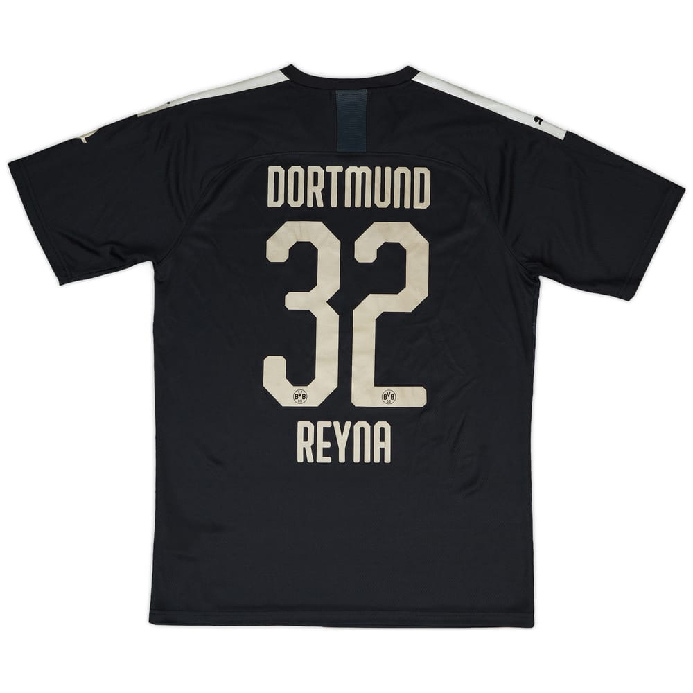 2019-20 Borussia Dortmund Player Issue Away Shirt Reyna #32 - 9/10 - (L)