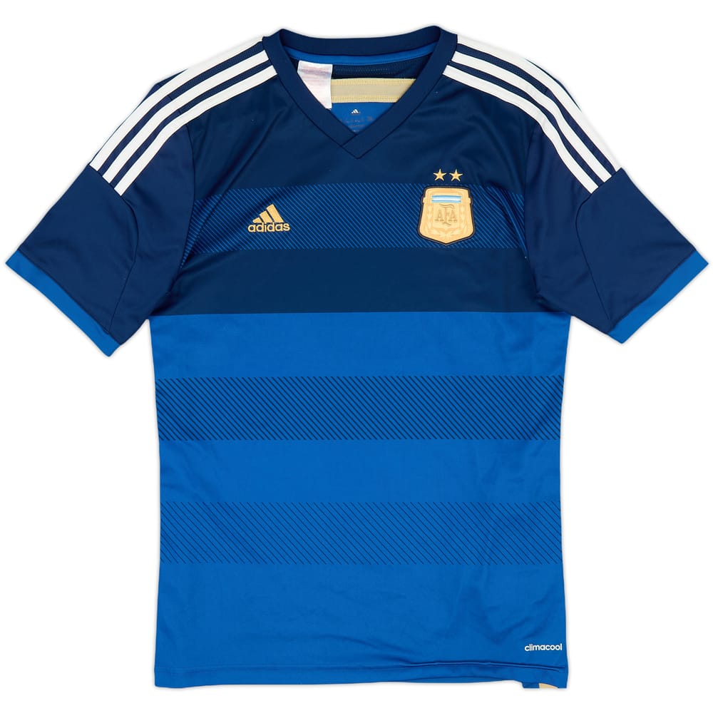 2013-15 Argentina Away Shirt - 8/10 - (XL.Boys)