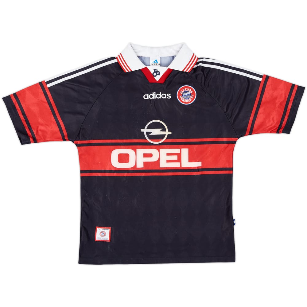 1997-99 Bayern Munich Home Shirt - 8/10 - (XL.Boys)