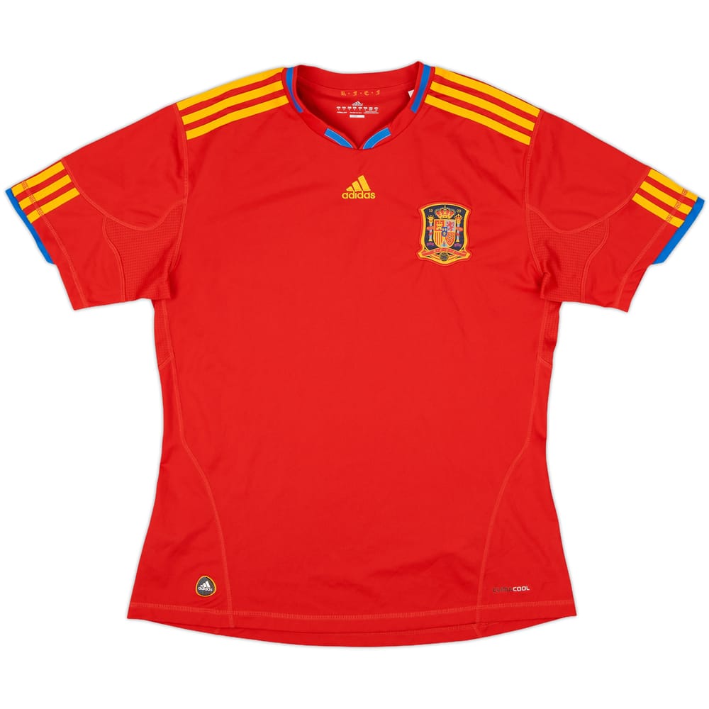 2009-10 Spain Home Shirt - 9/10 - (Women's L)