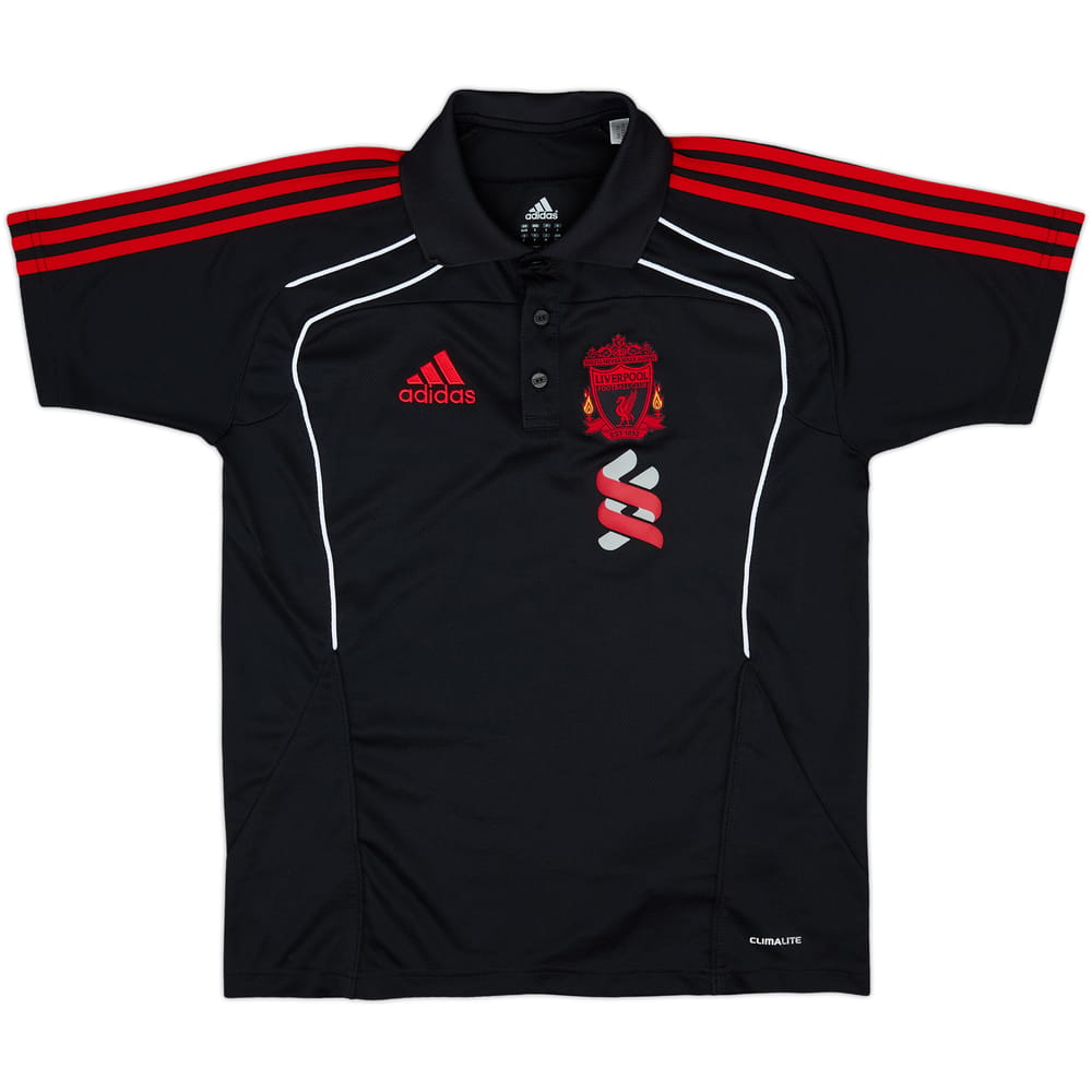 2010-11 Liverpool adidas Polo Shirt - 7/10 - (S)
