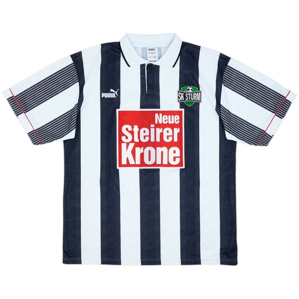 1995-96 Sturm Graz Home Shirt - 8/10 - (XL)