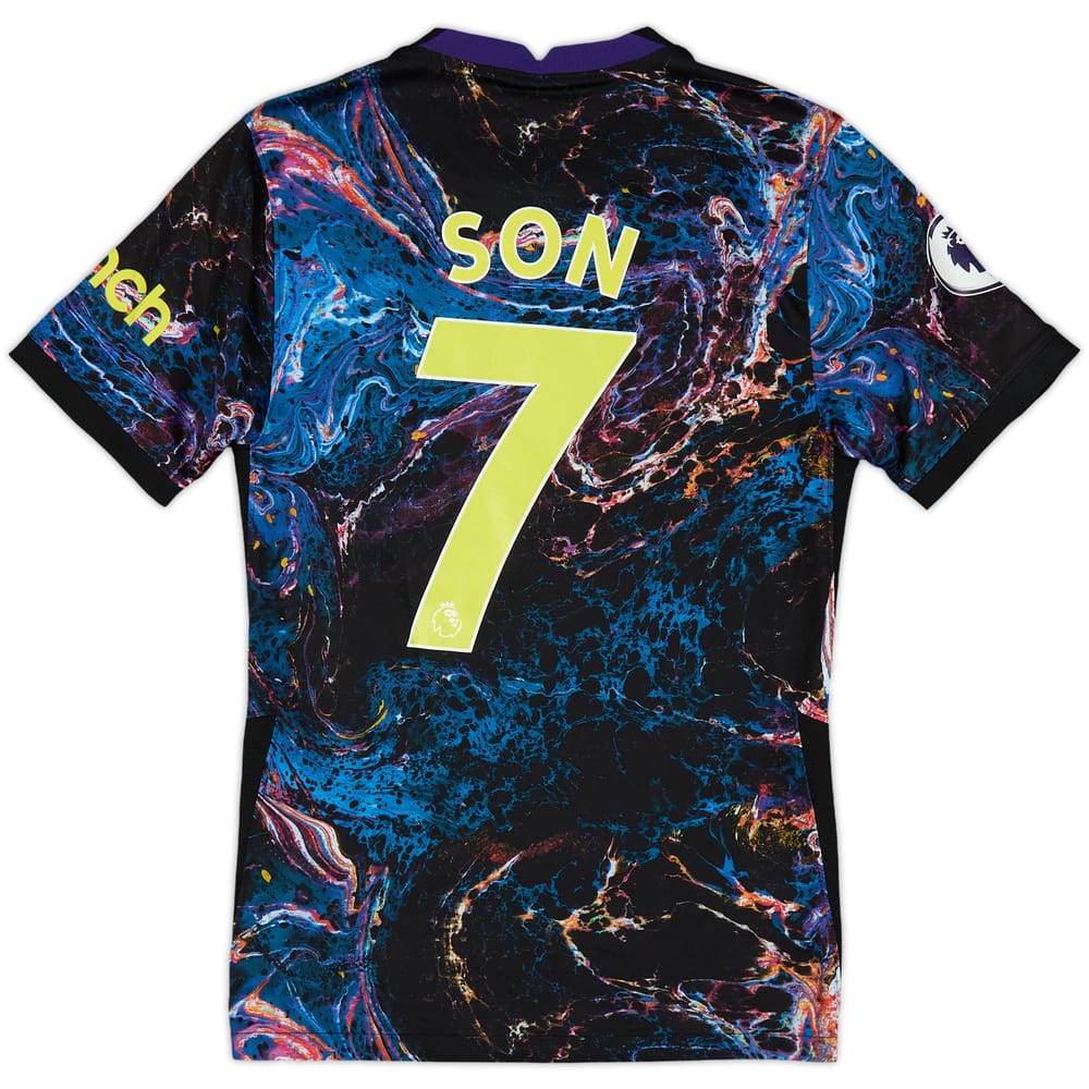 2021-22 Tottenham Away Shirt Son #7 - 7/10 - (XS)