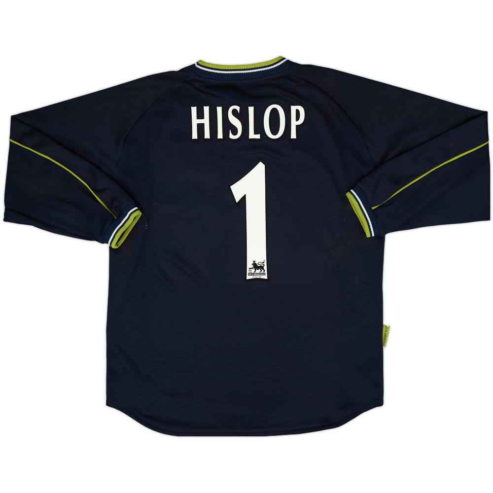 1999-01 West Ham GK Shirt Hislop #1 - 6/10 - (XL)