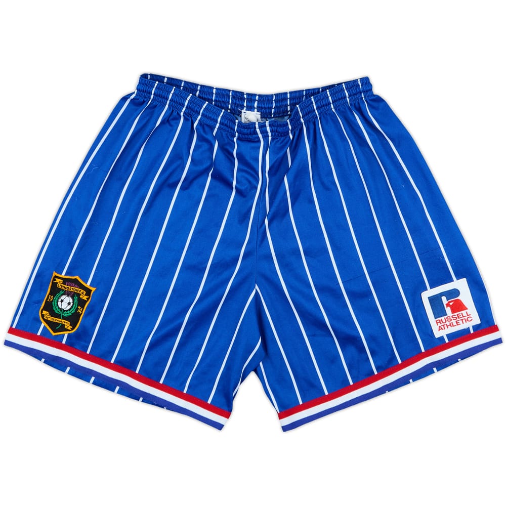1995-96 Livingston Player Issue Away Shorts