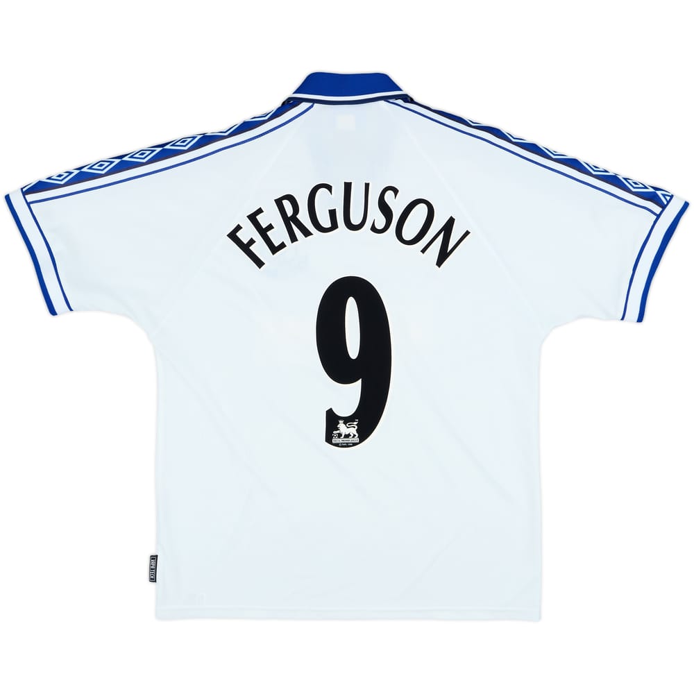 1998-99 Everton Away Shirt Ferguson #9 - 7/10 - (L)