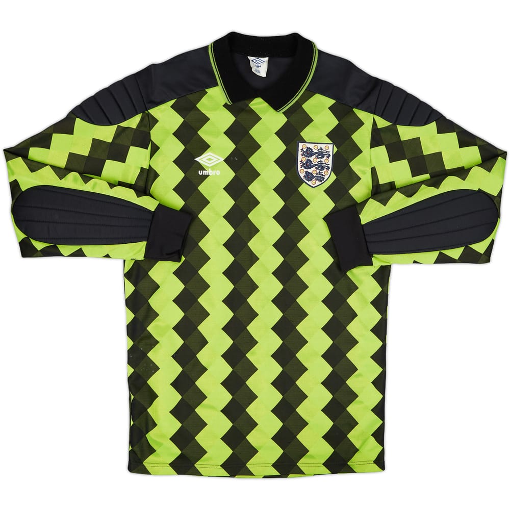 1988-90 England GK Shirt #1 - 7/10 - (M)