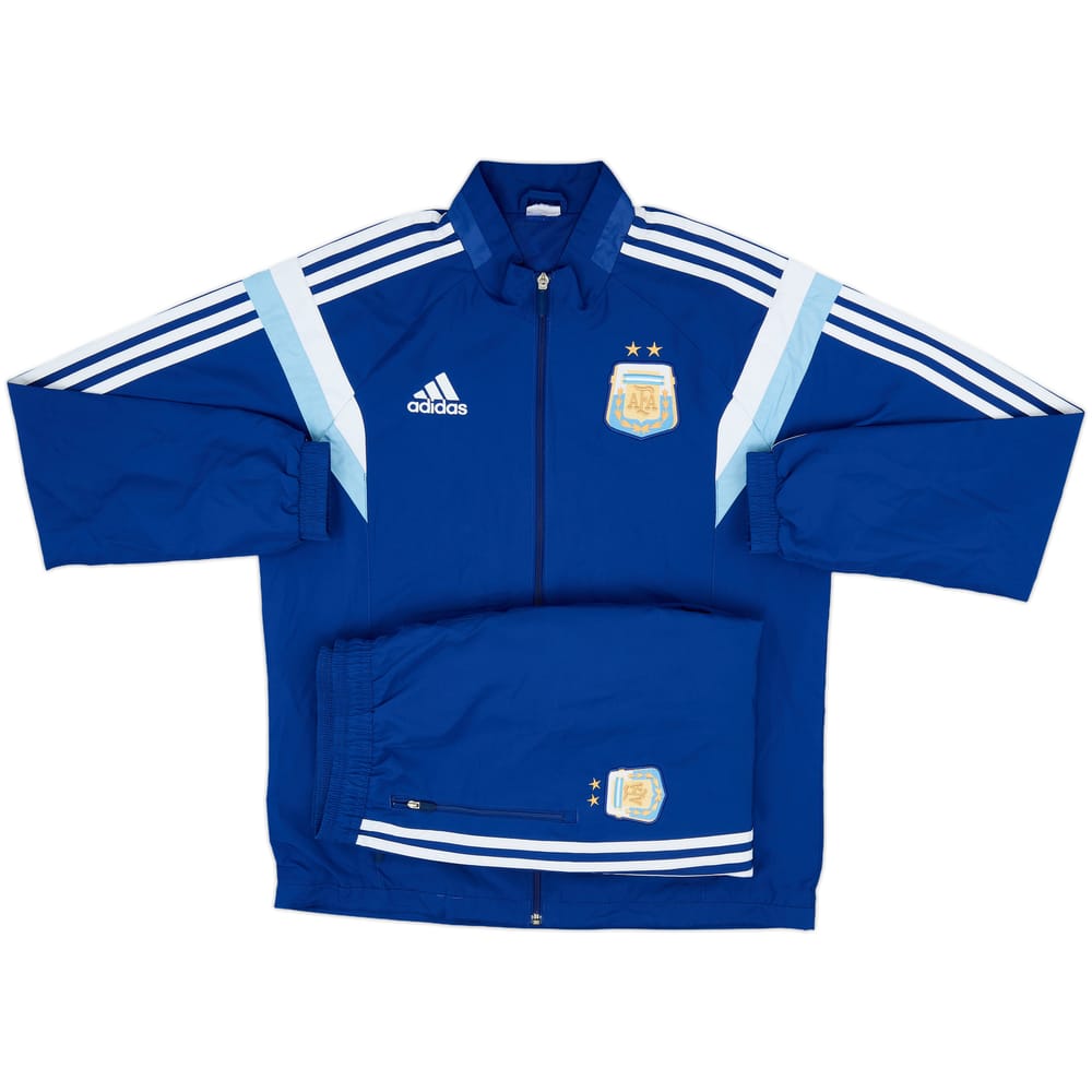 2013-14 Argentina adidas Tracksuit - 8/10 - (M)