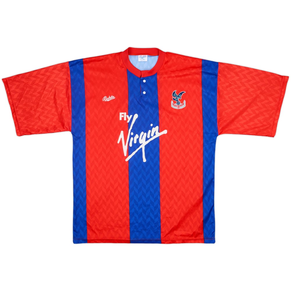 1990-91 Crystal Palace Home Shirt - 8/10 - (L)