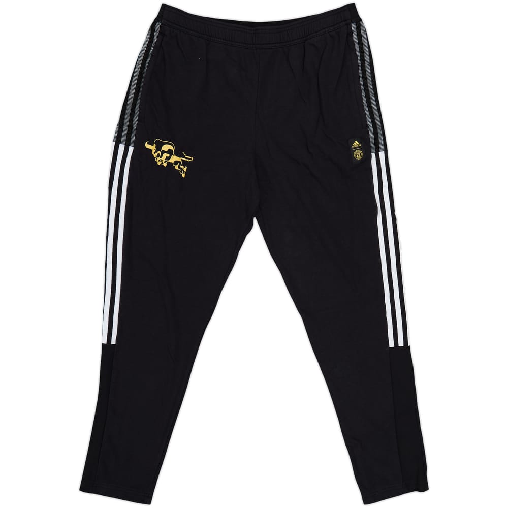 2020-21 Manchester United adidas Track Pants/Bottoms - 9/10 - (L)