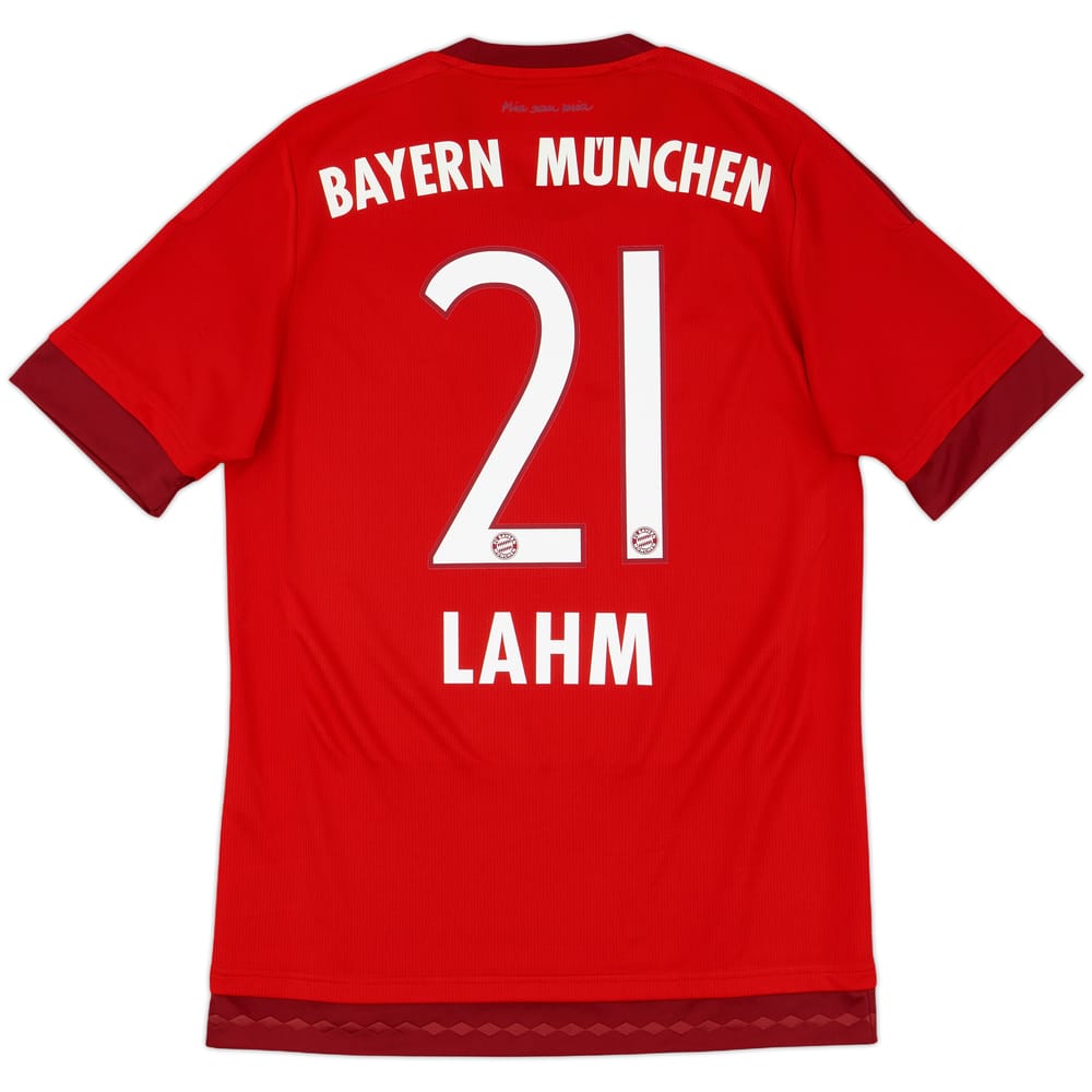 2015-16 Bayern Munich Home Shirt Lahm #21 - 8/10 - (S)