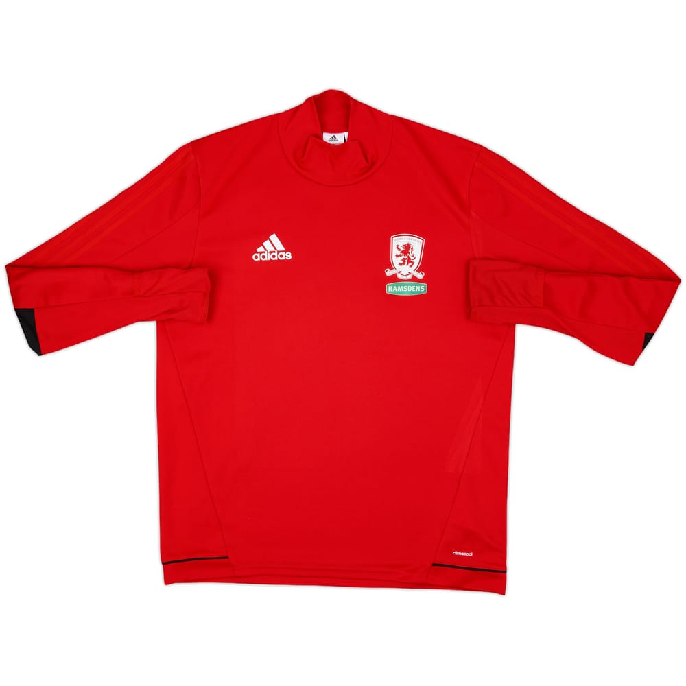 2017-18 Middlesbrough adidas Training Top - 8/10 - (L)