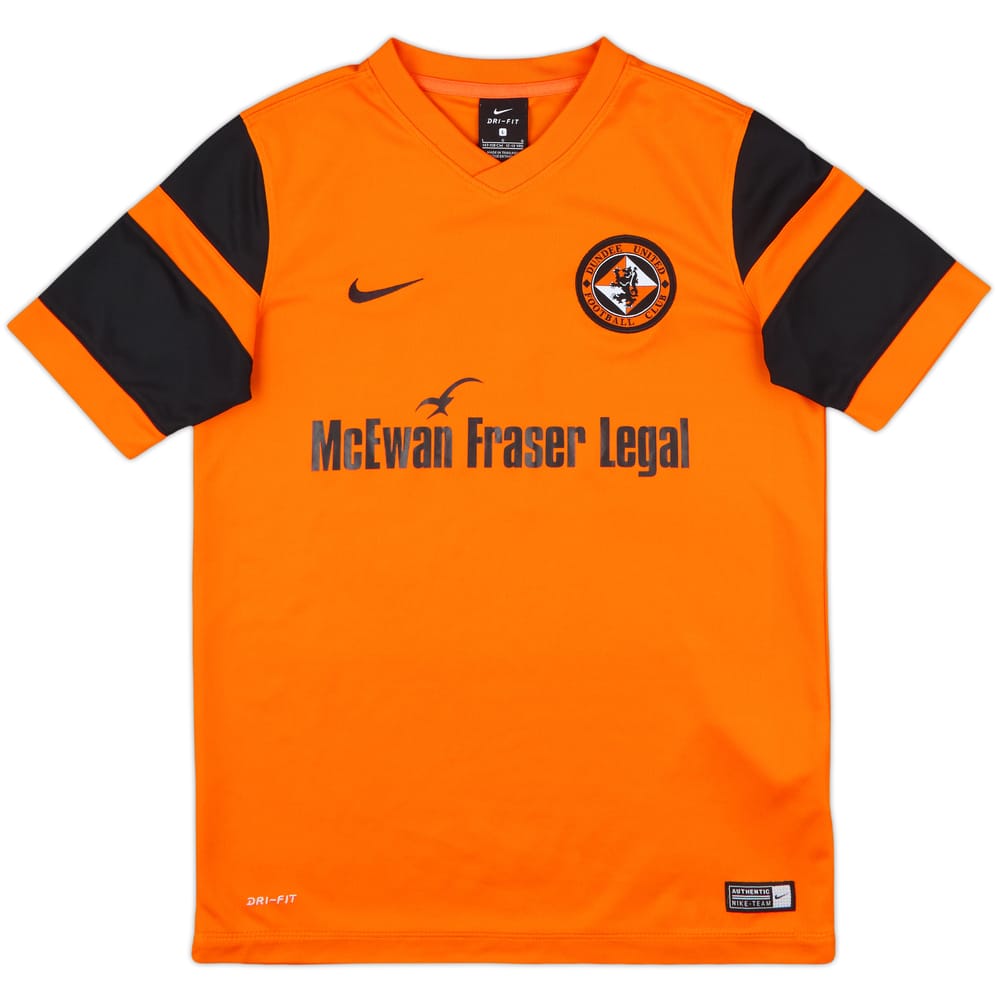 2016-17 Dundee United Home Shirt - 9/10 - (L.Boys)