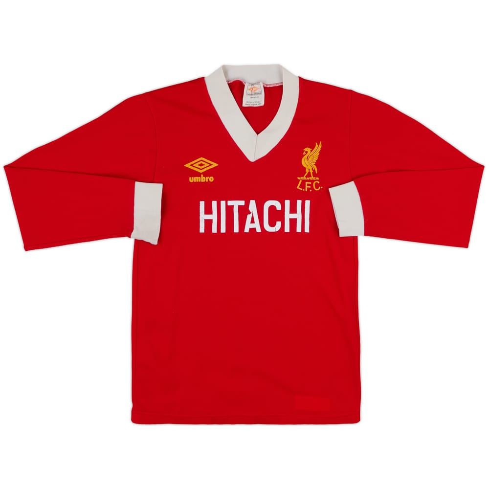 1979-82 Liverpool Home L/S Shirt - 6/10 - (L.Boys)