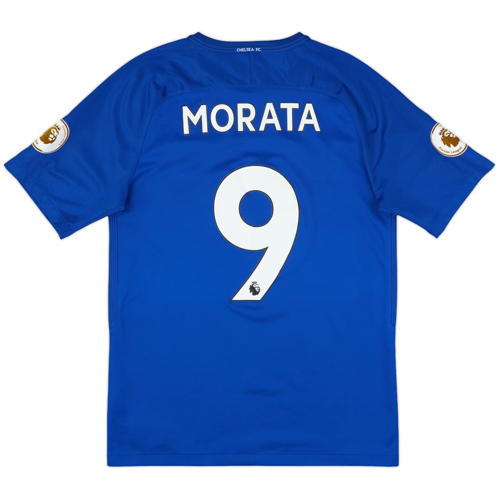 2017-18 Chelsea Home Shirt Morata #9 - 8/10 - (M)
