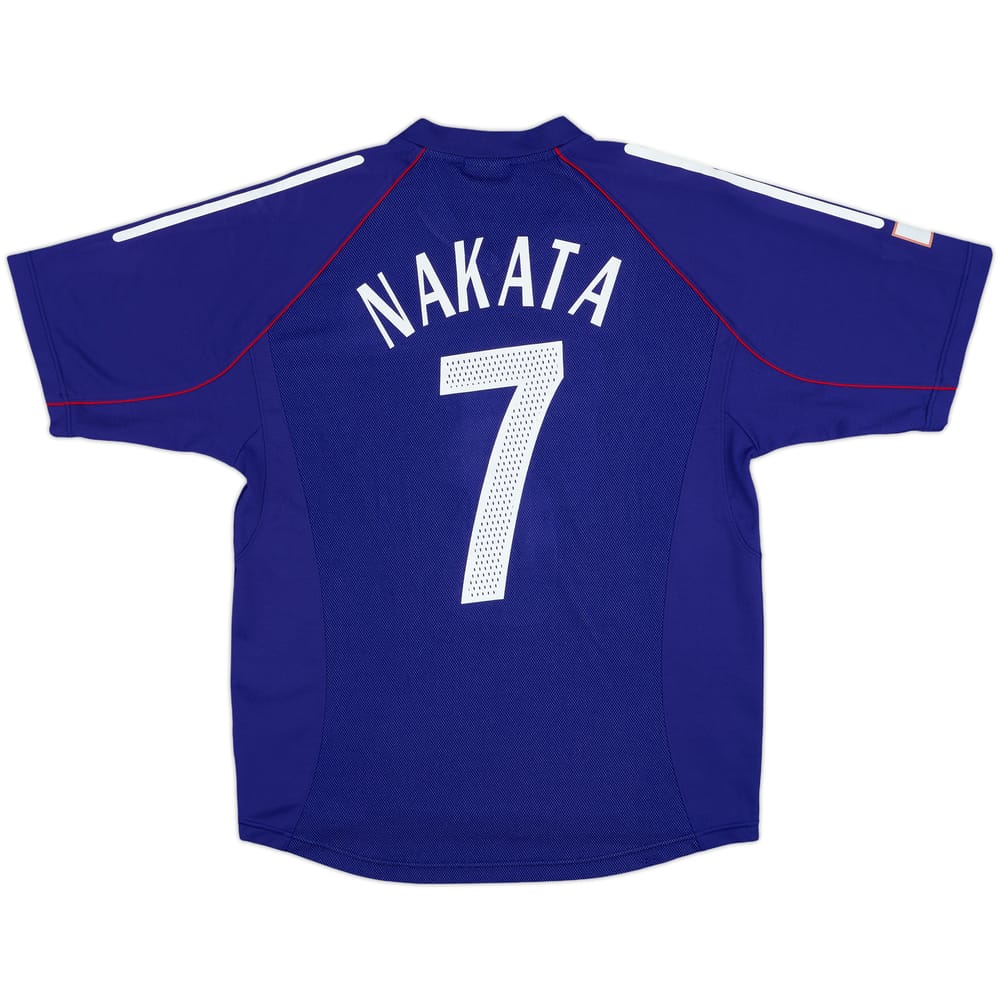 2002-04 Japan Home Shirt Nakata #7 - 8/10 - (M)