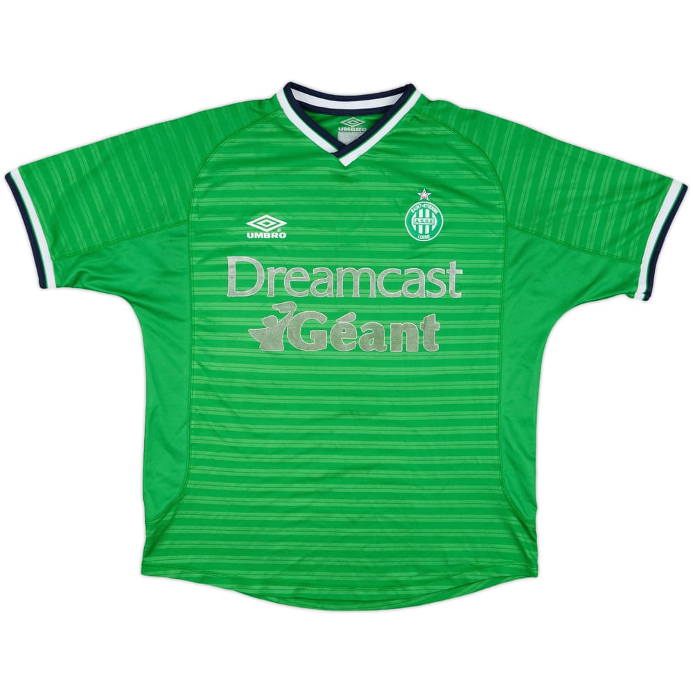 2000-01 Saint Etienne Home Shirt - 5/10 - (L)