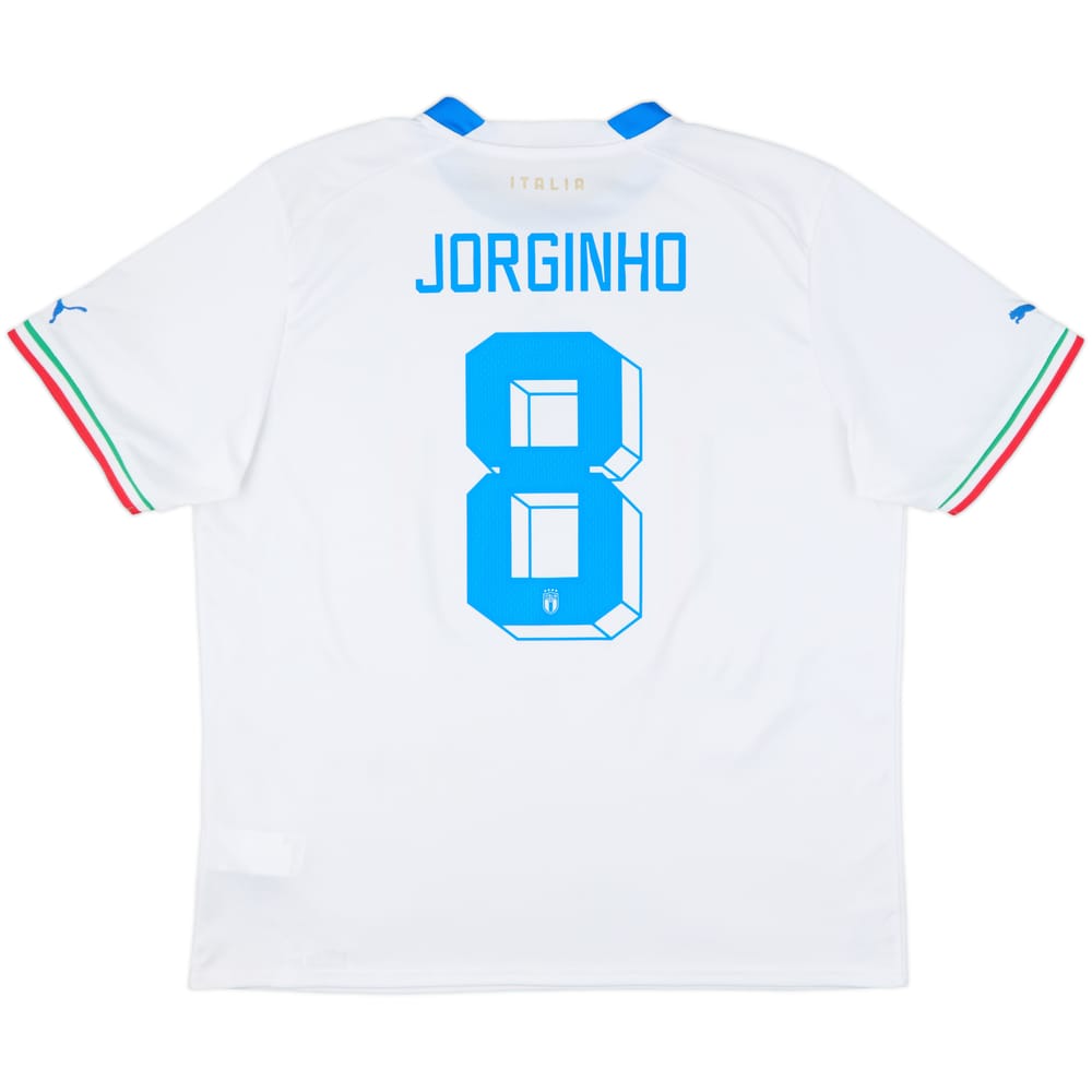 2022-23 Italy Away Shirt Jorginho #8 - 8/10 - (XL)
