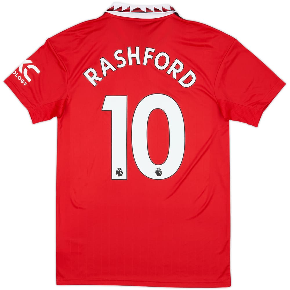 2022-23 Manchester United Home Shirt Rashford #10 (S)