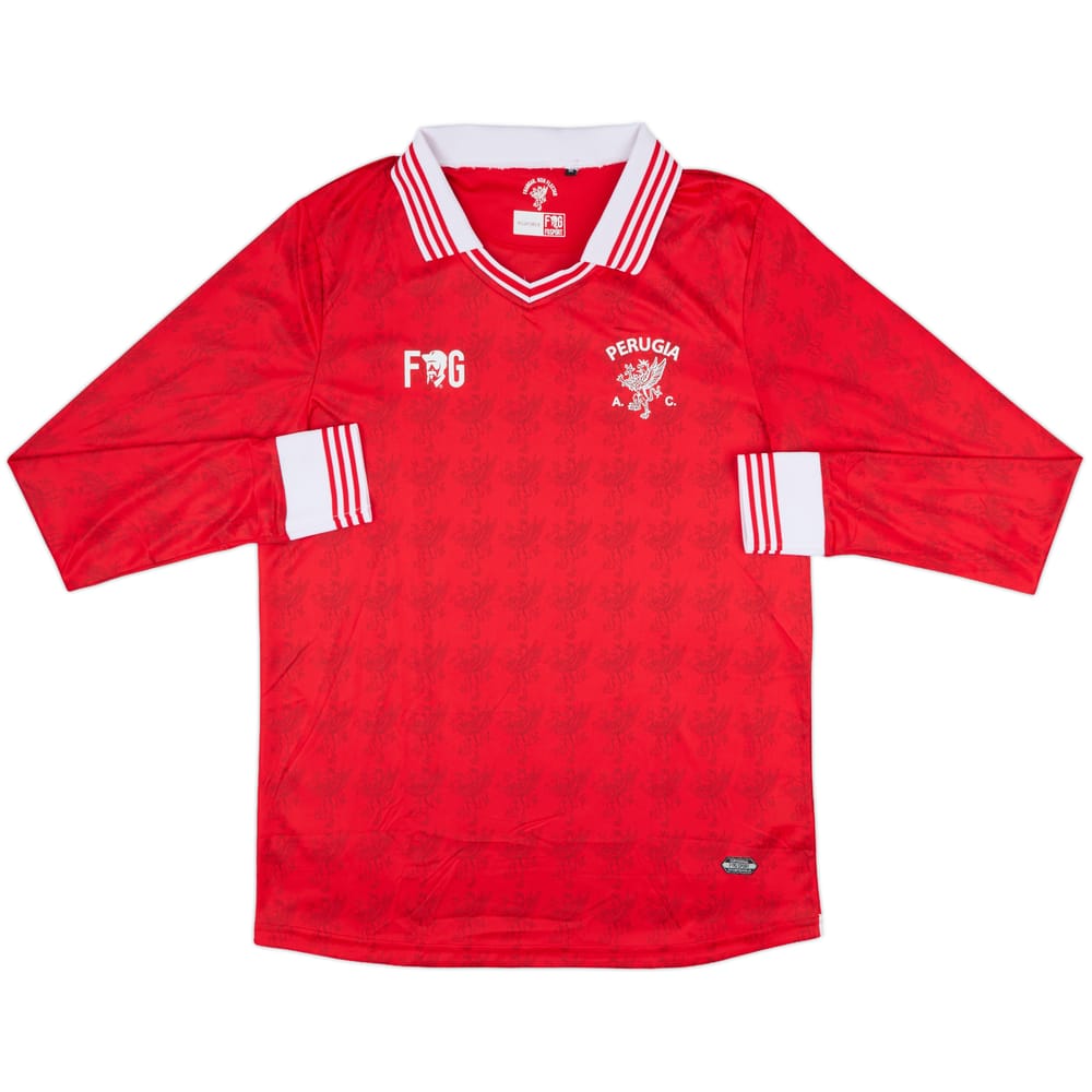 2017-18 Perugia Home L/S Shirt - 8/10 - (XL)
