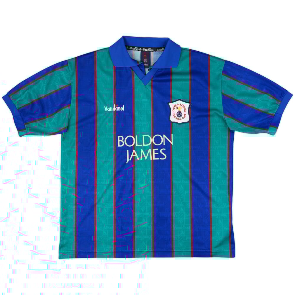1995-96 Crewe Alexandra Away Shirt - 9/10 - (L)