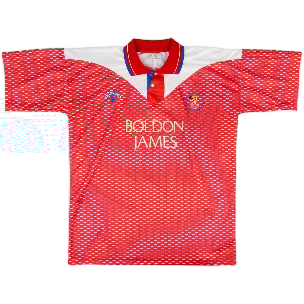 1992-93 Crewe Alexandra Home Shirt - 8/10 - (L)