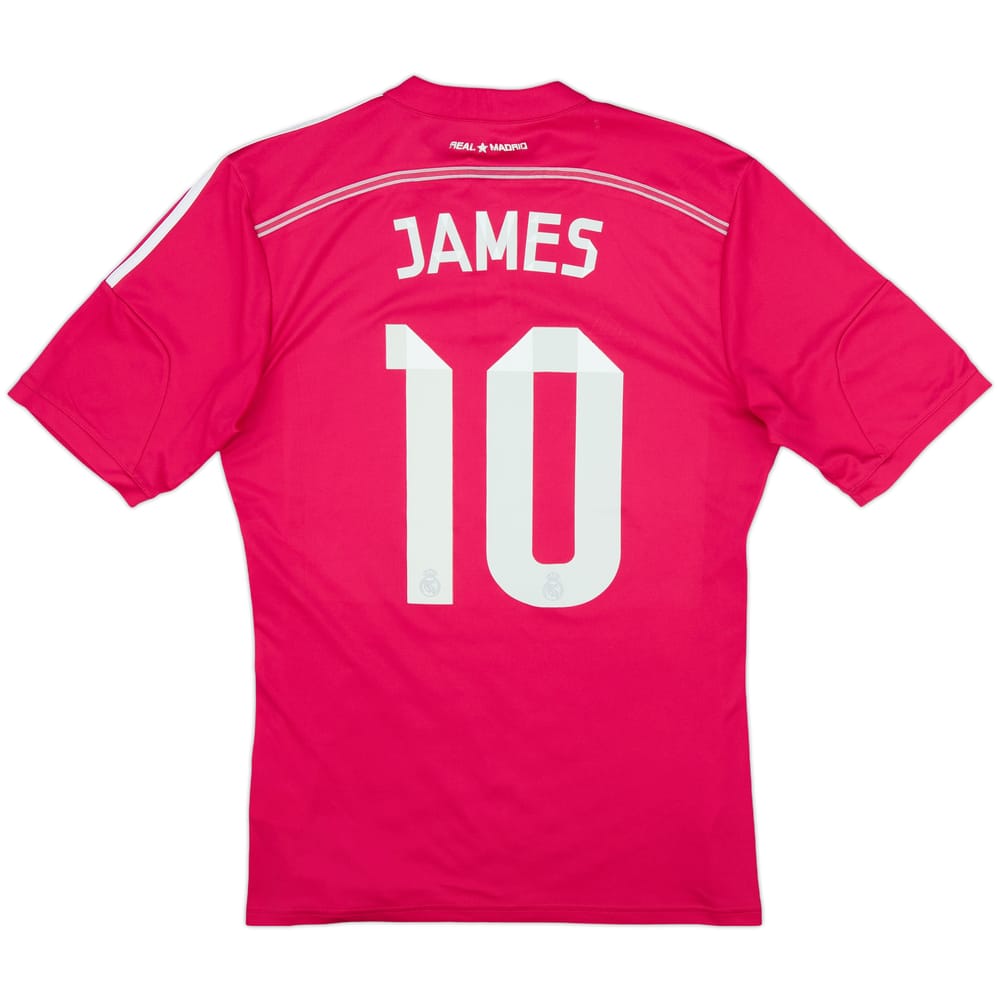 2014-15 Real Madrid Away Shirt James #10 - 8/10 - (M)