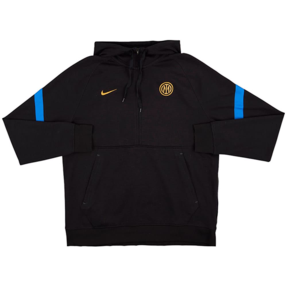 2020-21 Inter Milan Nike Hooded Track Jacket - 8/10 - (XL)