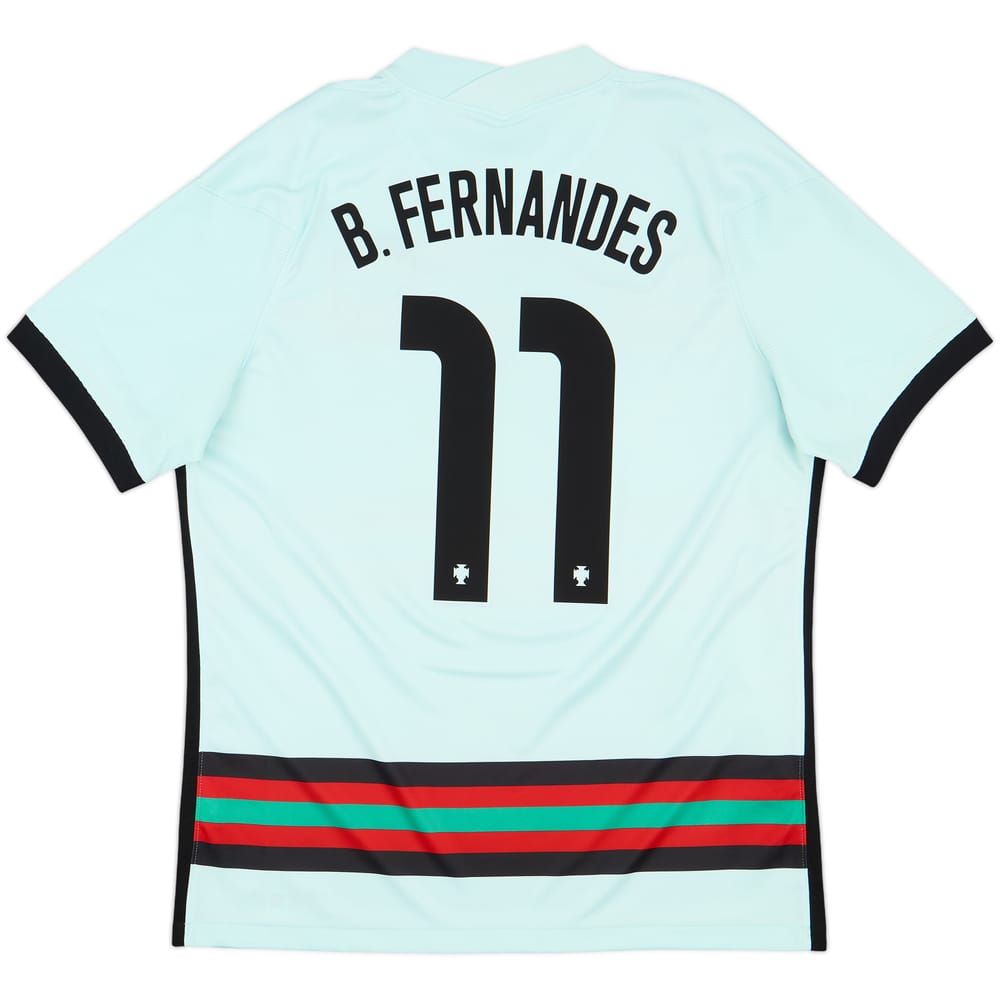 2020-22 Portugal Away Shirt B.Fernandes #11 - 8/10 - (L)