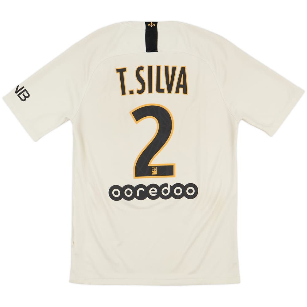 2018-19 Paris Saint-Germain Away Shirt T.Silva #2 - 9/10 - (S)