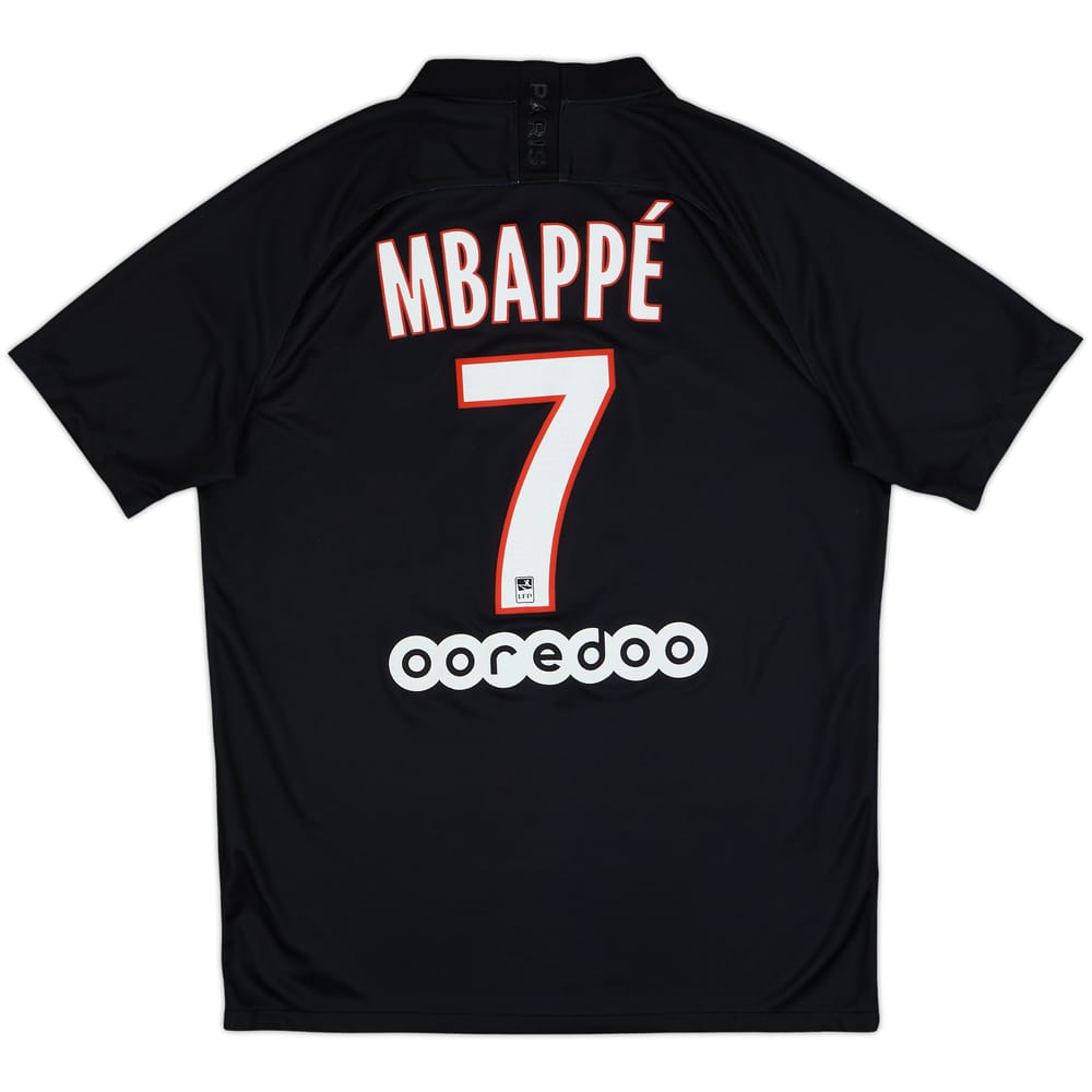 2019-20 Paris Saint-Germain Fourth Shirt Mbappe #7 - 5/10 - (L)