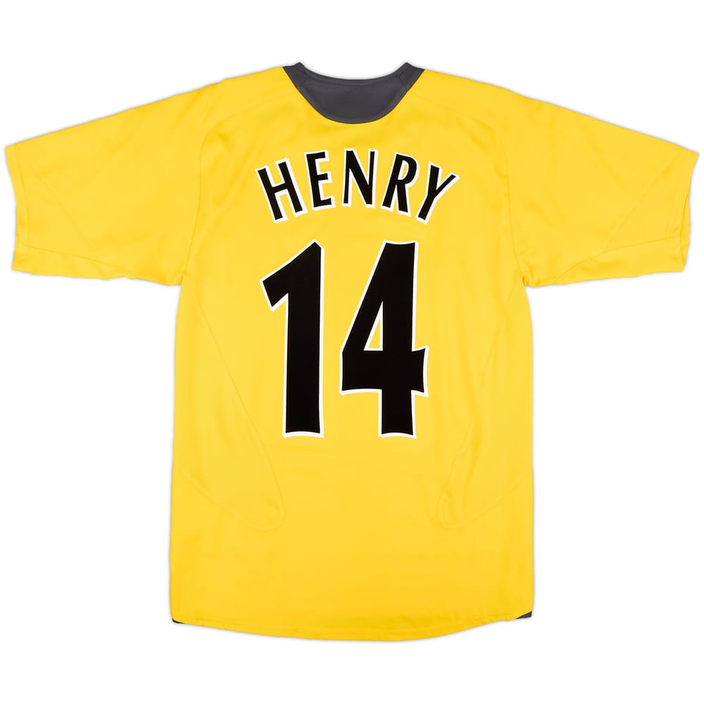 2005-06 Arsenal Away Shirt Henry #14 - 10/10 - (S)