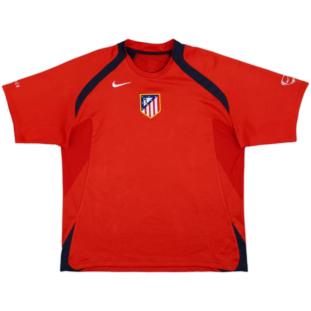 2005-06 Atletico Madrid Nike Training Shirt - 8/10 - (L)