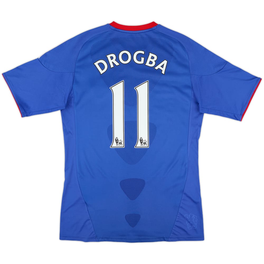 2010-11 Chelsea Home Shirt Drogba #11 - 7/10 - (S)