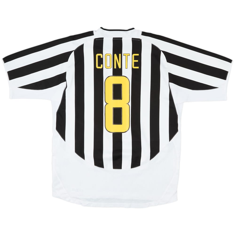 2003-04 Juventus Home Shirt Conte #8 - 6/10 - (L)