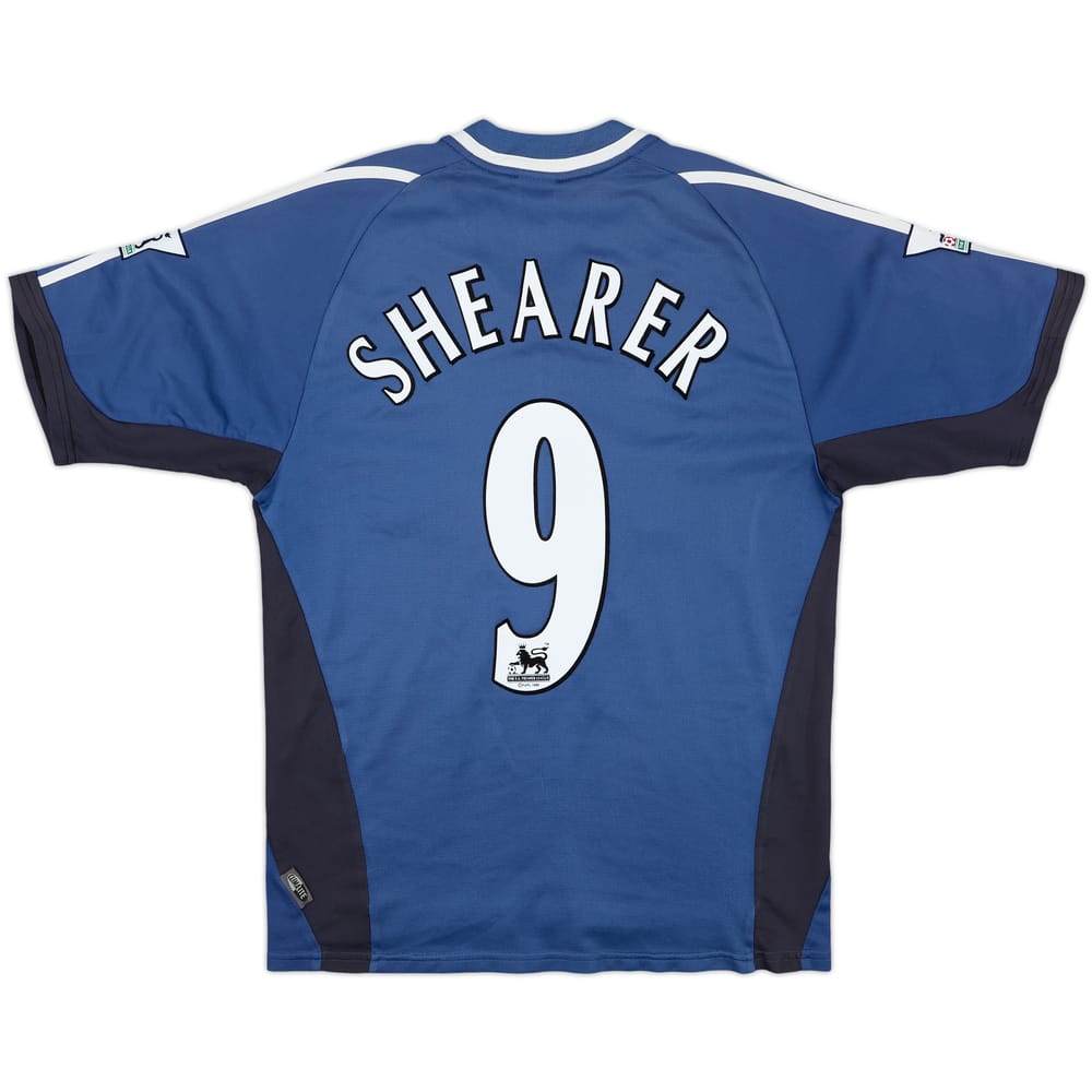 2001-02 Newcastle Away Shirt Shearer #9 - 9/10 - (S)