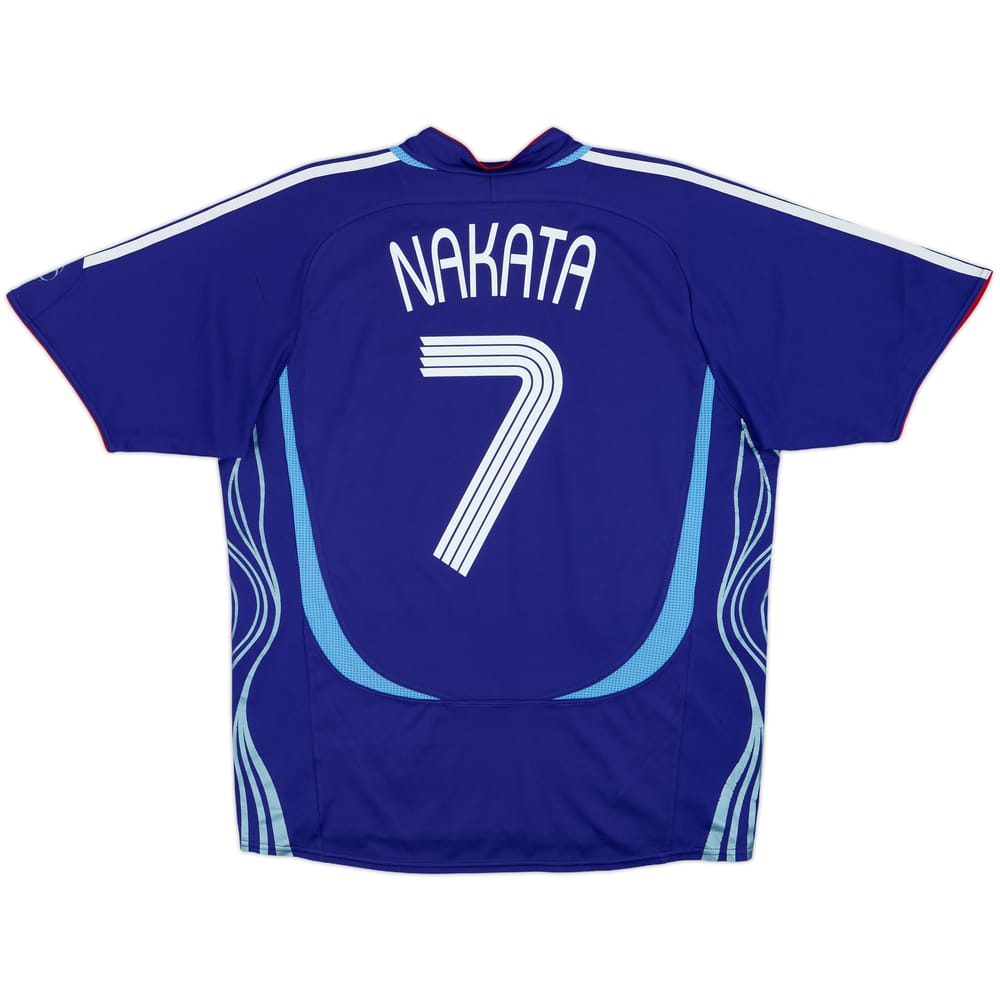 2006-08 Japan Home Shirt Nakata #7 - 7/10 - (M/L)