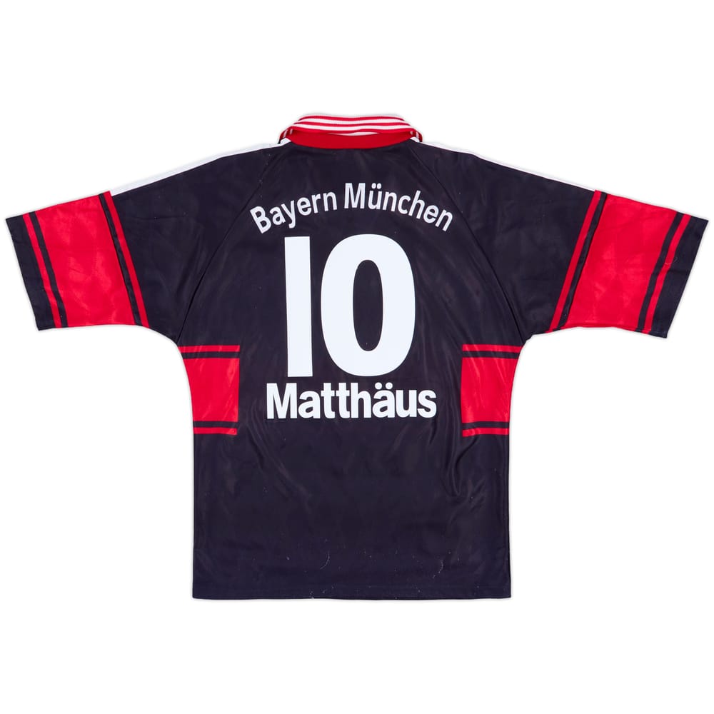 1997-99 Bayern Munich Home Shirt Matthaus #10 - 6/10 - (S)