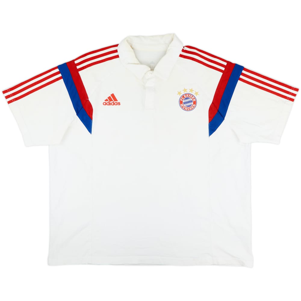 2014-15 Bayern Munich adidas Polo Shirt - 9/10 - (XXL)