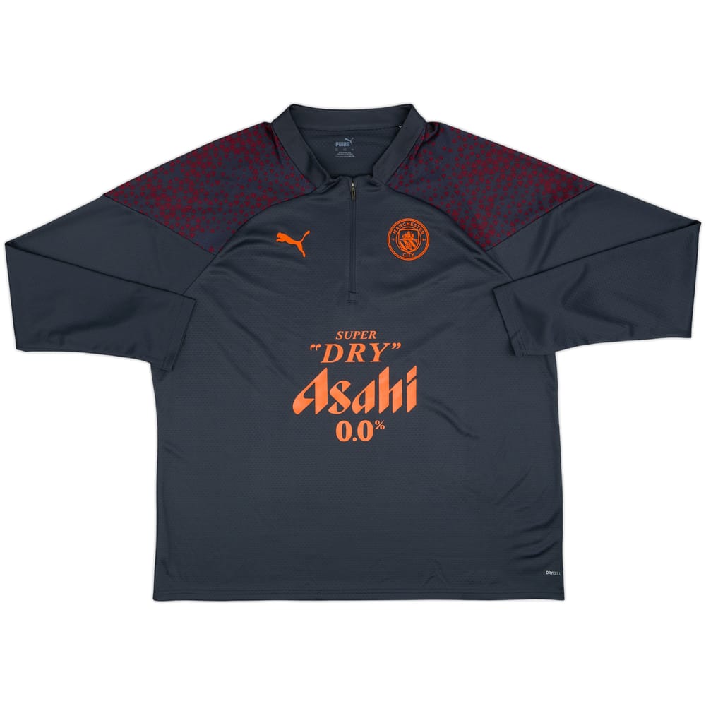 2023-24 Manchester City Puma 1/4 Zip Drill Top - 9/10 - (3XL)