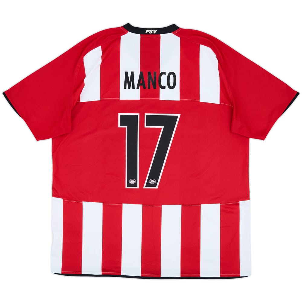 2008-10 PSV Home Shirt Manco #17 - 7/10 - (XXL)