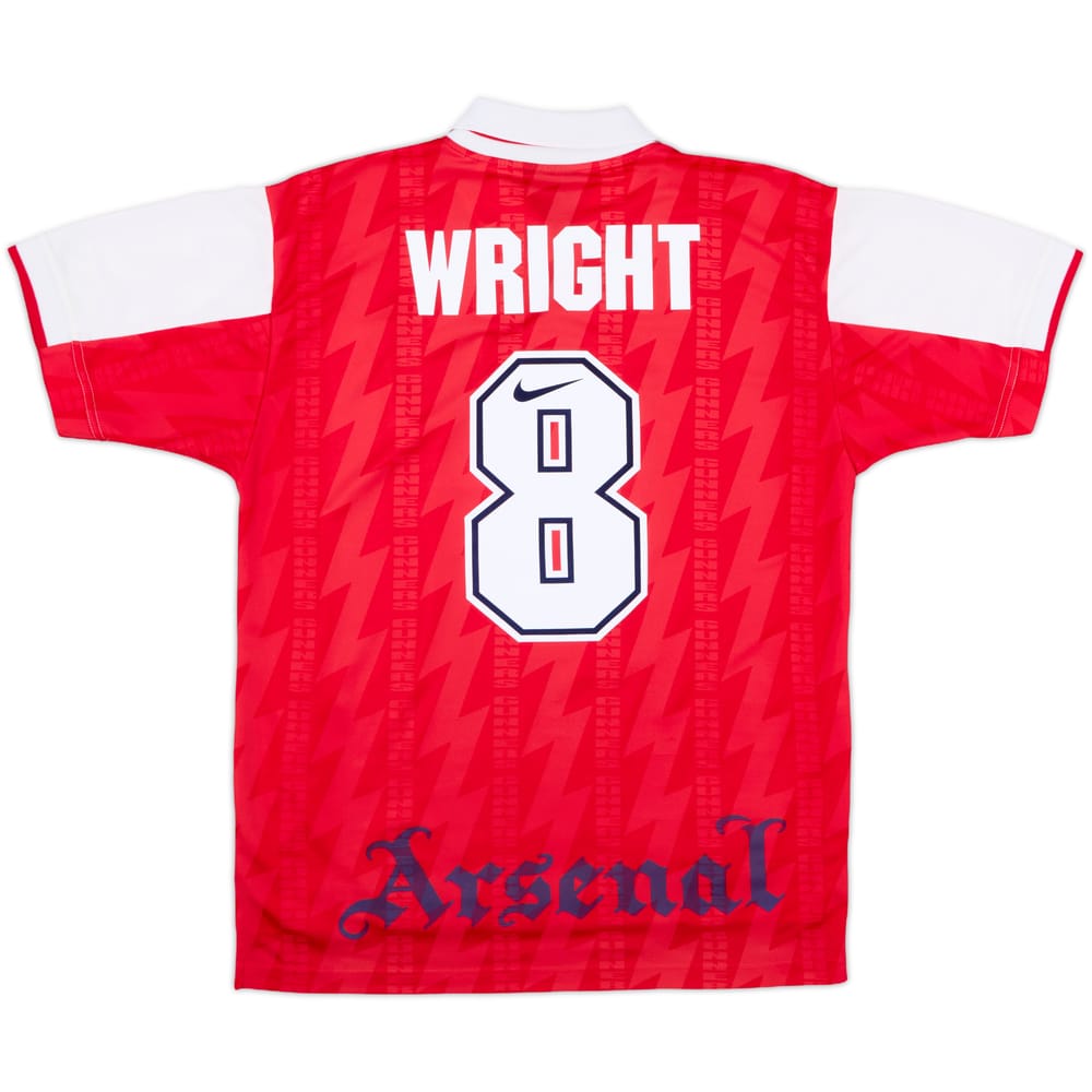 1994-96 Arsenal Home Shirt Wright #8 - 9/10 - (M)