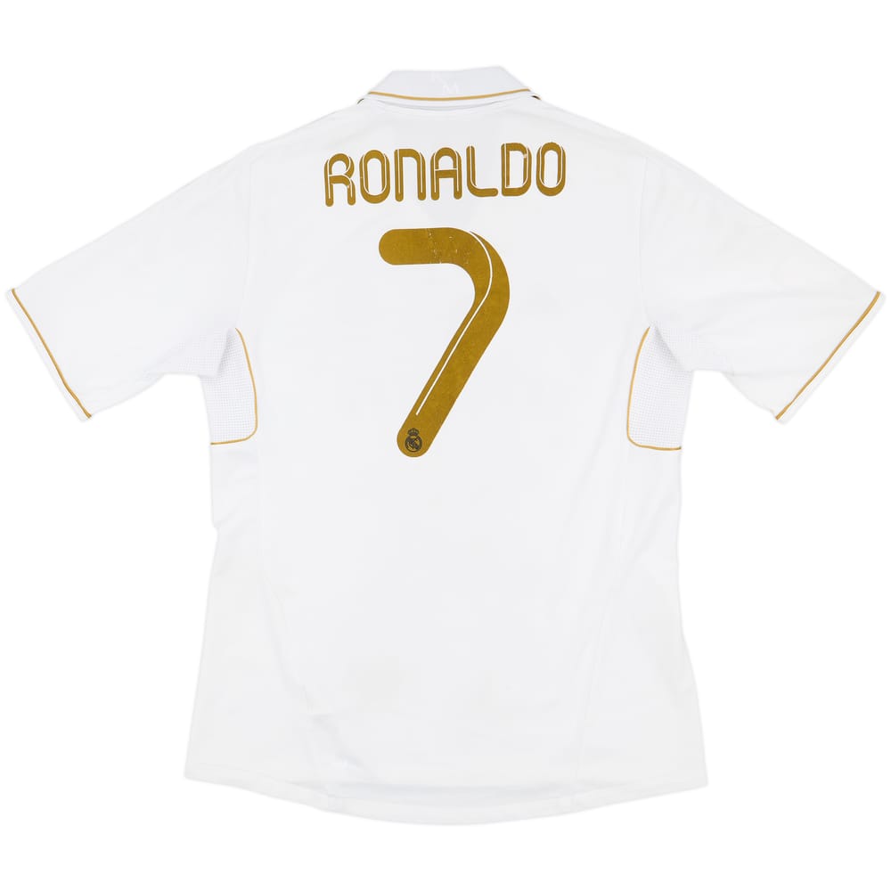 2011-12 Real Madrid Home Shirt Ronaldo #7 - 6/10 - (L)