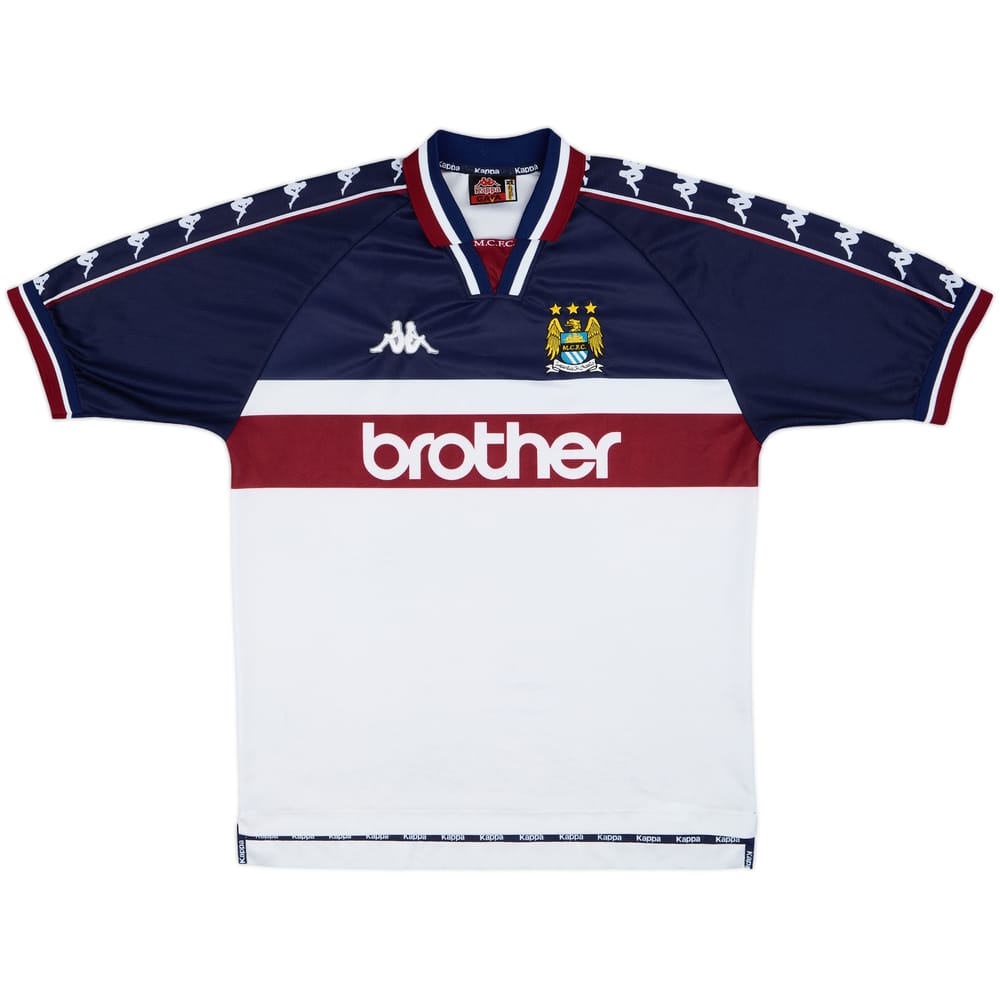 1997-98 Manchester City Away Shirt - 8/10 - (XL)