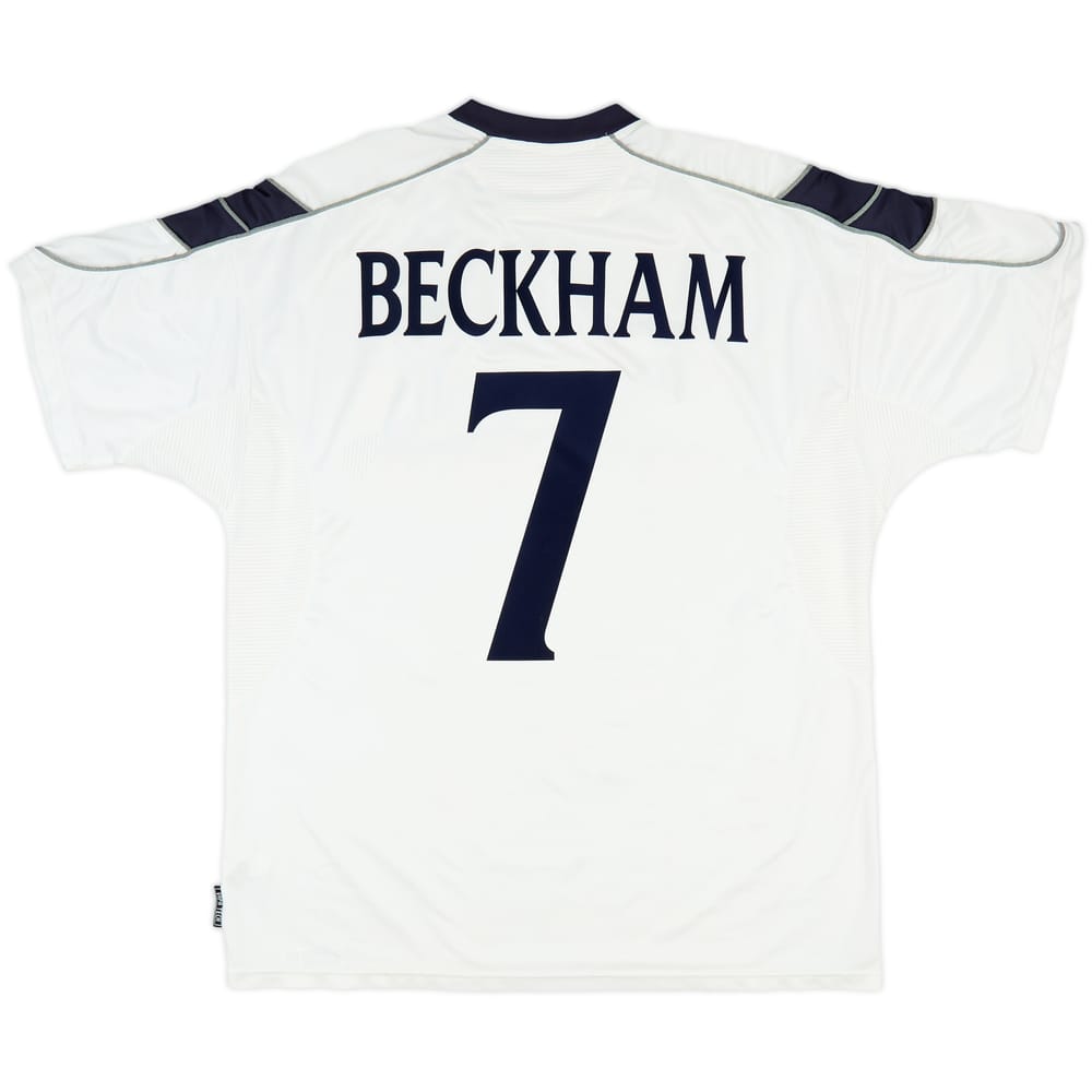 2000-01 Manchester United Away Shirt Beckham #7 - 7/10 - (L)