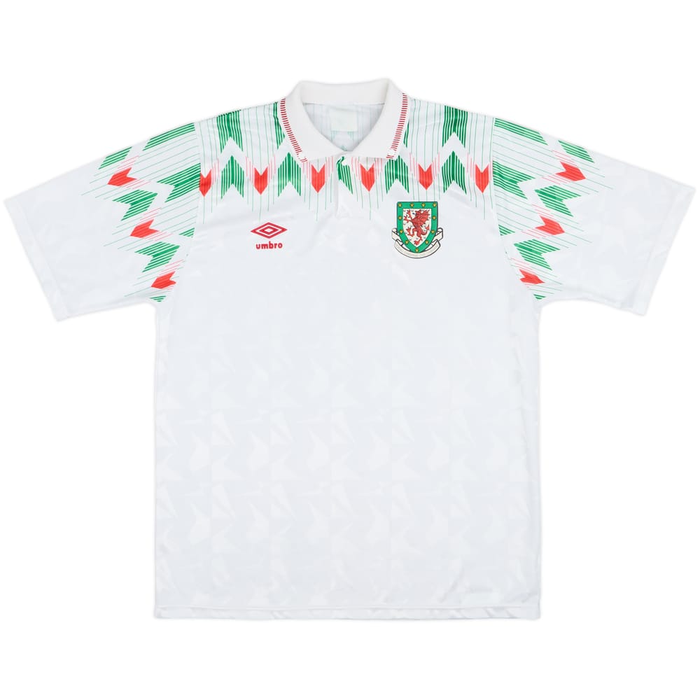 1990-92 Wales Away Shirt - 9/10 - (L)