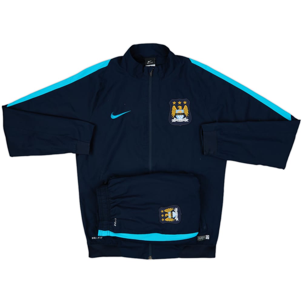 2015-16 Manchester City Nike Tracksuit - 9/10 - (M)