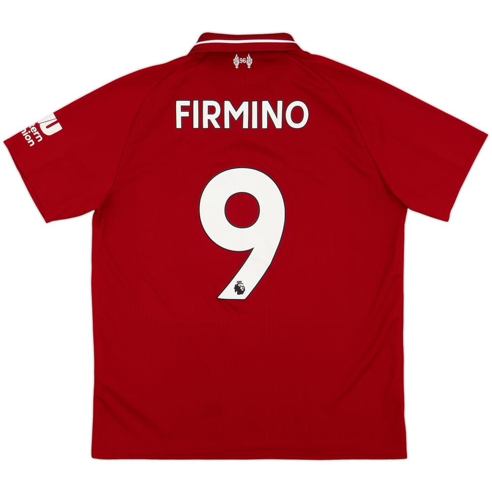 2018-19 Liverpool Home Shirt Firmino #9 - 6/10 - (L)